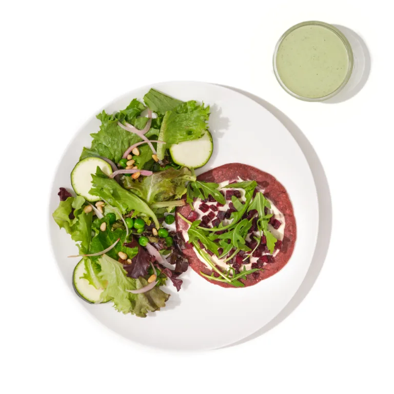 Pink Cauliflower Flatbread