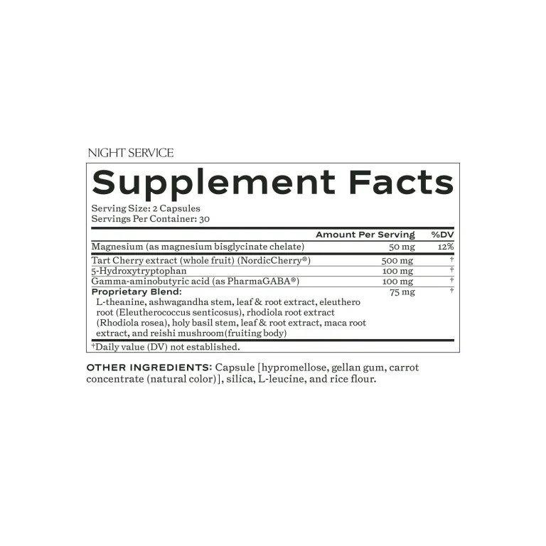 Night Service Sleep Support Capsule
