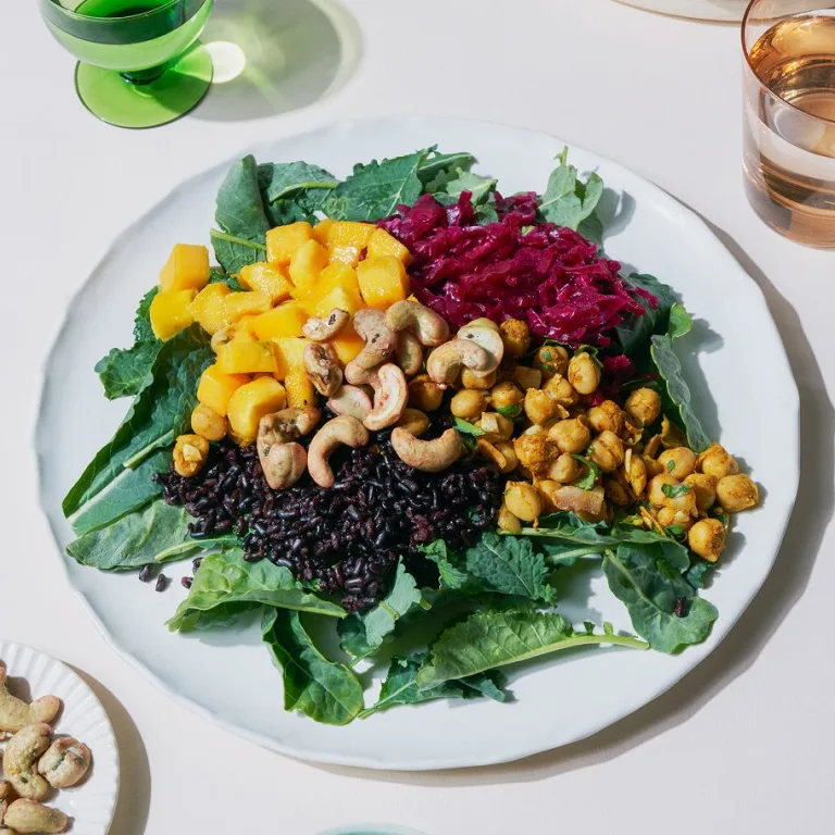 golden hour tropical salad