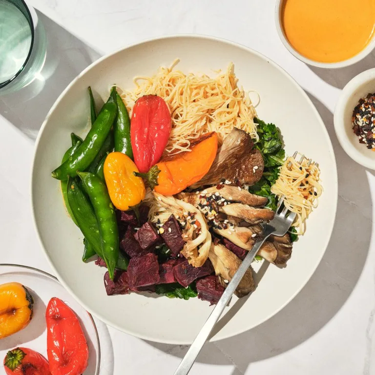 veggie satay bowl
