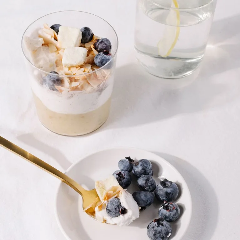 sweet potato-coconut dream parfait