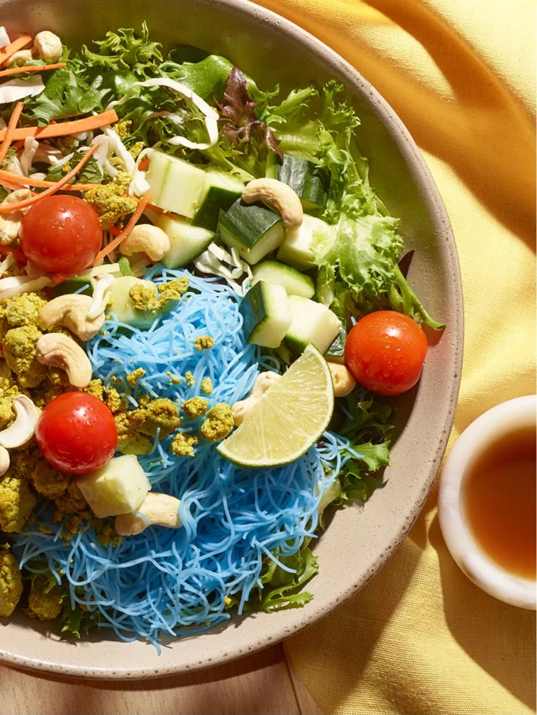 Rainbow Vermicelli Salad