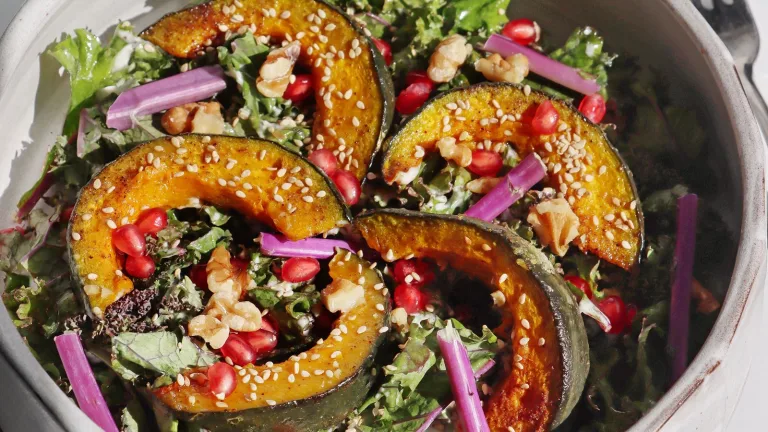 Winter Wonder Salad with Creamy Lemon-Chive Dressing