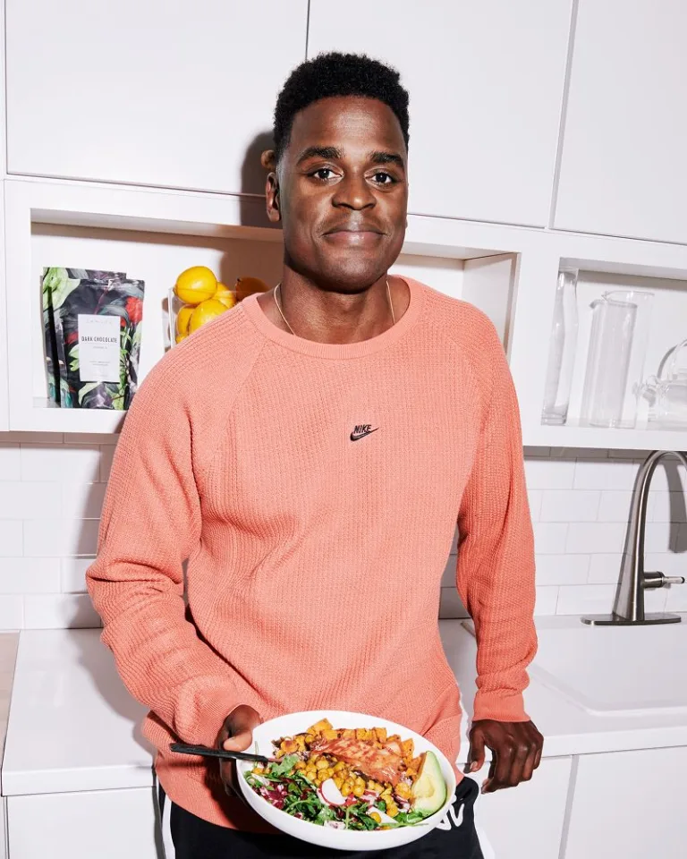Joe Holder’s Chickpea Arugula “Bibimbap” Grain Bowl