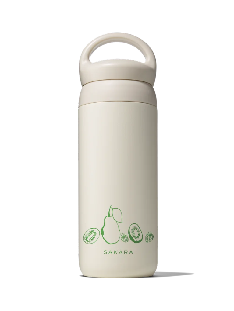 Sakara x Kinto 900mL Day Off Tumbler on a white background