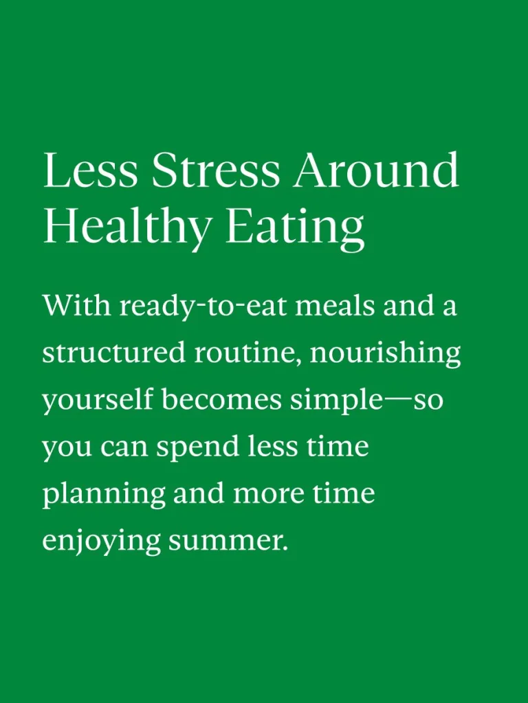 Less Stress Around Healthy Eating