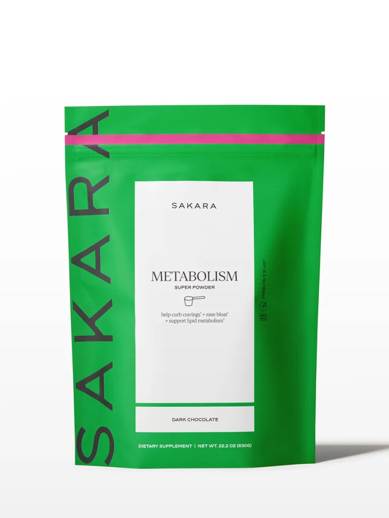 green pouch of Metabolism Super Powder 